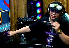 Emy Tattooed Full Of Lust In Sheer Red!