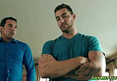 Wow, Carter Woods, Nick Capra, and Hoss Kado Deliver Insane Hardcore Gay Action in This Amazing Gayruptive Film!