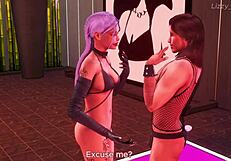 Stripper loves sucking multiple creampie in Sims 4 3D animation