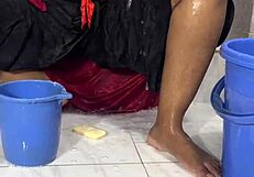 i saw my girlfriend bathing in the shower