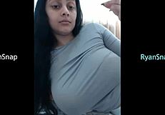 Rosasweet02 Shows Her Big Tits On Webcam!
