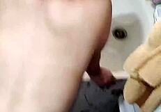 Sailor girl picked up in bathroom