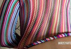 Mirosyarte Miroslava Bends Over In Red Dress For Spanking And Wet Pussy Fuck