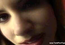 Hot Babe Annika Wants to Enjoy Rough Interracial Cumshot with Big Tits!