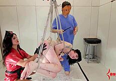 Teen SUB WAXED ANAL in BDSM DOMINATION