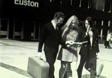 Vintage Foursome at Euston Station London
