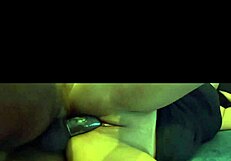 Old Cuckold Watches 23cm Cock In Slut's Pussy