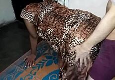 Young Indian amateur in homemade video update.