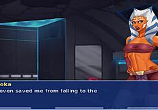 Star wars cosplay bang with alien girls and sith