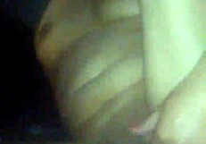 Whore Rubs Pussy Before Both Holes Fucked