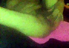 Whore Rubs Pussy Before Both Holes Fucked