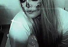 spooky halloween compilation with flashing lights warning