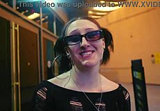 Raven Vice, Super Hot White Slut, Gets Seduced by Old Man at Golden Gate Casino in Las Vegas