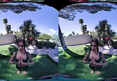 April Olsen grips your cock hard 😈