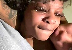 Ebony Renity Love straps black Kashofficials roughly in doggystyle.