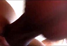 Subtle Rimming In Satin Lingerie With Heels