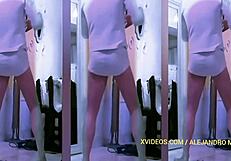 एलेजांद्रो मिस्ट्राल ने टाइट अंडरवियर में बड़ा लंड दिखाया गे फेटिश फैंस के लिए