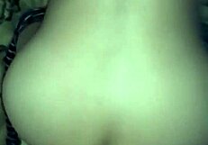 Couple fucks doggystyle bent over latina ass in afternoon