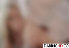 Hot babe Karlie Simon gets her ass and pussy slammed in hardcore fucking