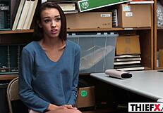 Hot cutie burglars get punished hard