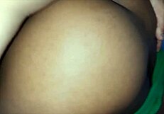 Hey, I licked her pussy, then she sat on my dick, and I pounded her big ass hard.