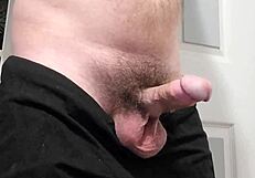 look at this throbbing cock leaking precum