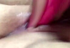 Jugando un rato con toys and dildo for squirting orgasm.