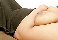 Indian desi aunty tempts with her charm