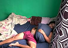 I entered her room because she was very horny.