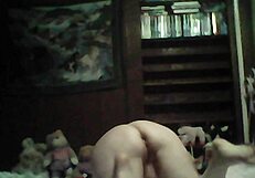 Deep anal masturbation with toys and dildo insertion