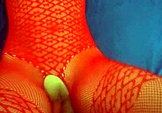 really sexy girl enjoys her boys masturbating favorite carrot