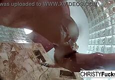 Hot Shower Bts Fun With Christy Dahlia And Ivan