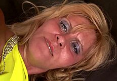 The blonde milf finds her vibrator boring now she craves a big black cock for creampie