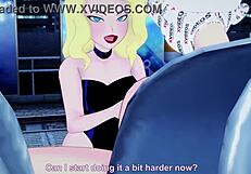 i love being black canary in this pov with batman, feeling so pretty