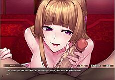 College student sucks in anime hentai