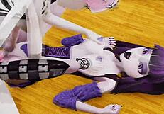 monster high vampire halloween special with elissabat and rochelle goyle