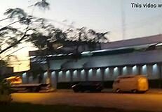 I Dragged A Dick From The Square To My Car For Anal Creampie