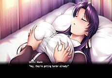 Anime hentai game with monster sex scenes