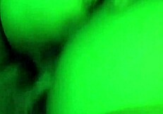 Girl engaging in intense activity with moaning sounds