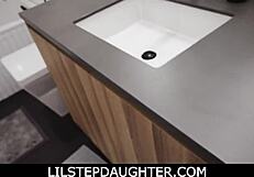 Lilstepdaughter and Stepsis Fiona Frost and Alicia Williams Fucking