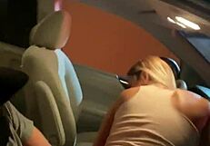 i got caught fucking my blonde while getting food on the public bridge