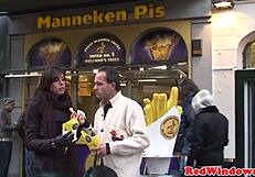 real amsterdam prostitute blows client