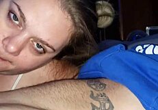 hotwife amateur deepthroats multiple guys cocks