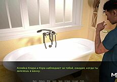 Dusklight Manor: Naked in One Bathroom Episode 1 Scene 70