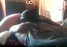 Ebony GF Orgasms from Doggystyle Fucking!