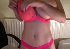 Super Sexy Girl Flaunts Her Big Boobs