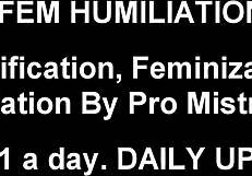 Seeking new sissy dress up fuck doll for femdom humiliation after previous broke