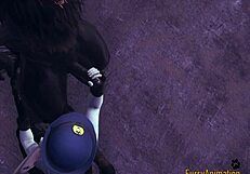 Judy Hopps Delivers Passionate Handjob And Sucking In Furry Cosplay POV