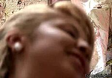 i watch my sexy latina teen girlfriend fuck her lover in the alley