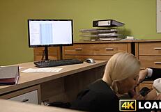 खूबसूरत बेब ऑफिस में बड़ा लंड चूसकर चुदाई